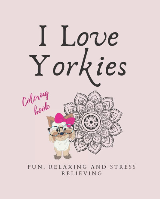 Yorkie Coloring Book